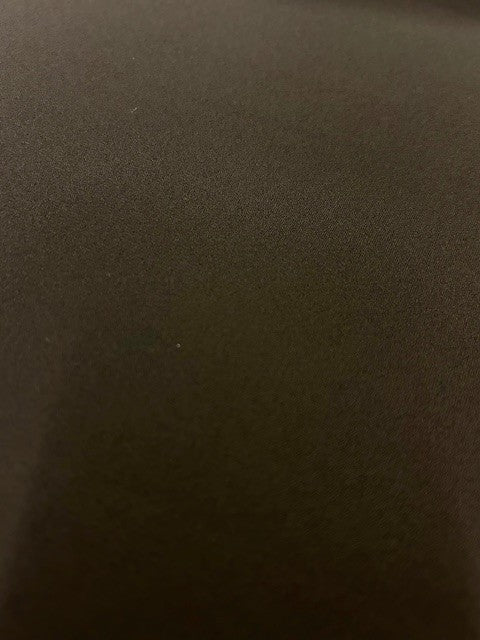 Lightweight Polyester Crepe Fabric – Brown Roll Size: 5.6m