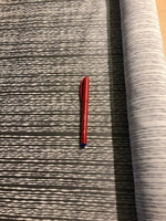 Grey Irregular Striped Jacquard. 340g/m2. Roll Size - 2.7m