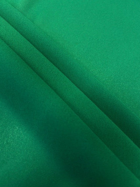 Lightweight Polyester Crepe Fabric – Forest Green Roll Size: 1.2m