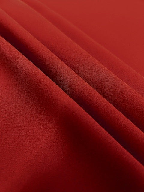 Lightweight Polyester Crepe Fabric – Burgundy Roll Size: 1.5m