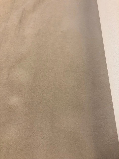 Light Grey Firm Handle Short Pile Velvet. 360g/m2. Roll Size - 4.3m