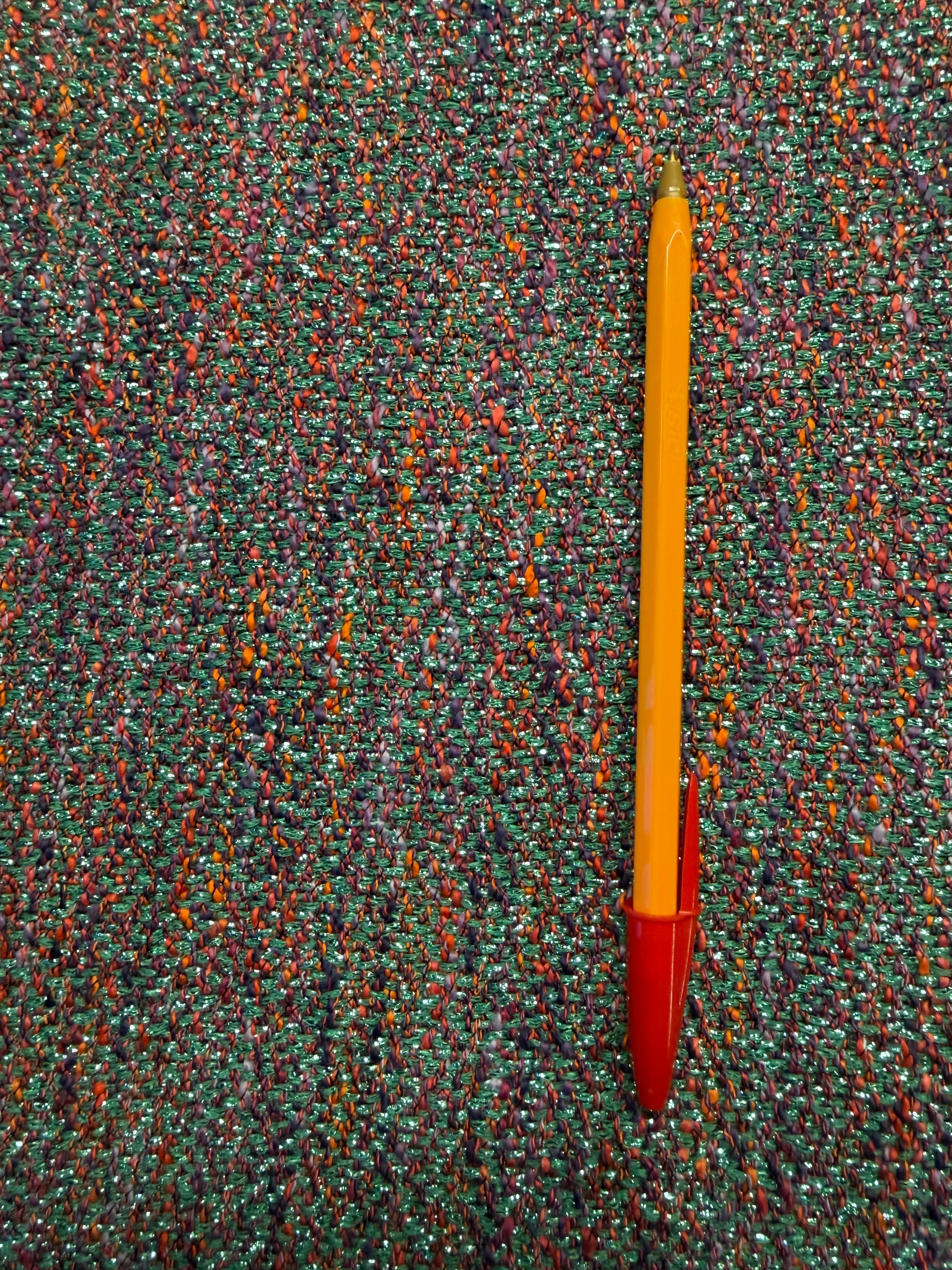 Multicoloured Woven Fabric – Elegant Statement Design