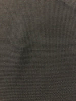 Black Waffle. 140g/m2, 100% Polyester. Roll Size - 2.5m