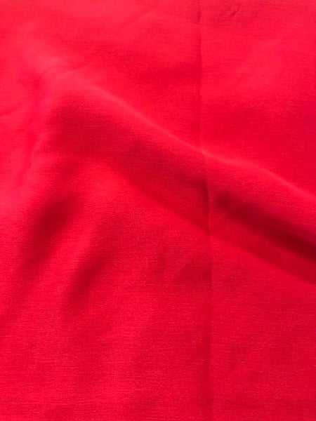 Red Chiffon. 70g/m2, 100% Polyester. Roll Size - 2m.