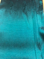 Teal Iridescent Taffeta. 110g/m2, 50% Nylon 50% Polyester. Roll Size - 2.5m