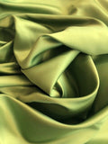 Apple Green Duchess Satin