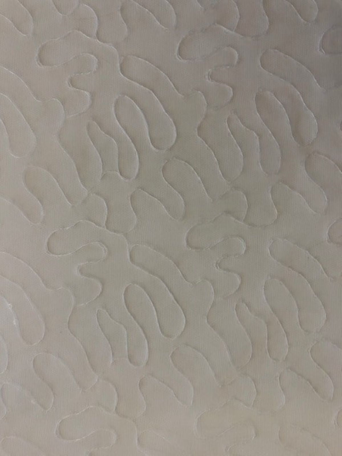 Ivory Meandering Sequin on Tulle