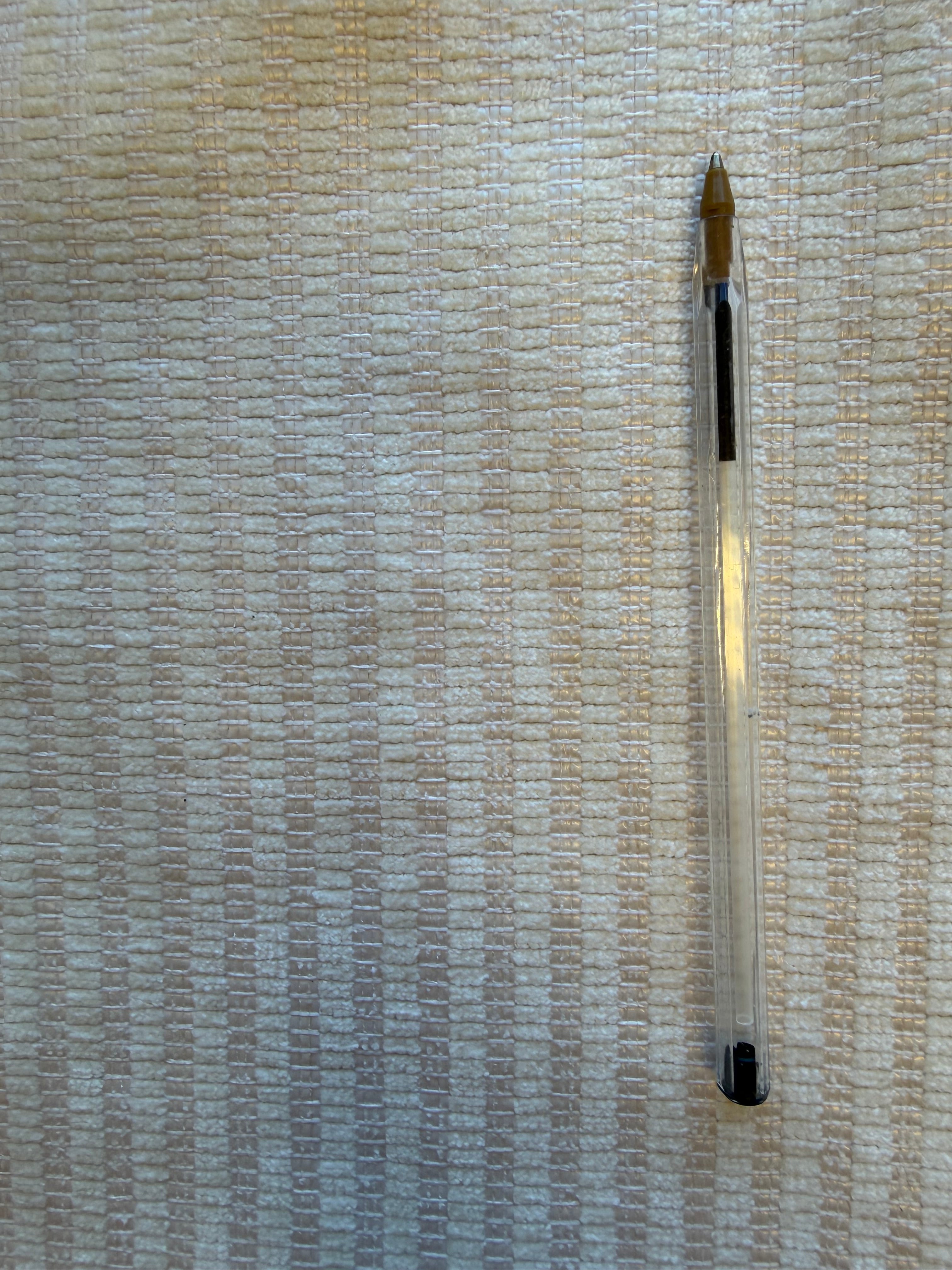 Heavyweight Pink & Cream Striped Fabric – 140 cm Wide | Furnishings & Upholstery