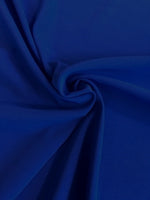 Cobalt Blue Two Way Woven Stretch, Suiting Weight