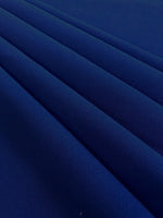 Cobalt Blue Two Way Woven Stretch, Suiting Weight