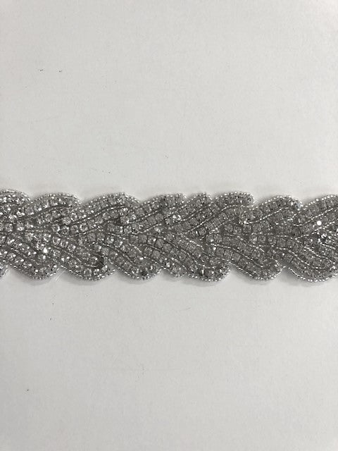 Crystal Herringbone Design Edging