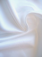 White Non Snag Matt Duchess Satin, 193 g/m2, 100% Polyester, 145cms Wide. Roll Size - 3.5m.