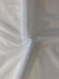 White Stretch Tulle, Light Weight Powernet