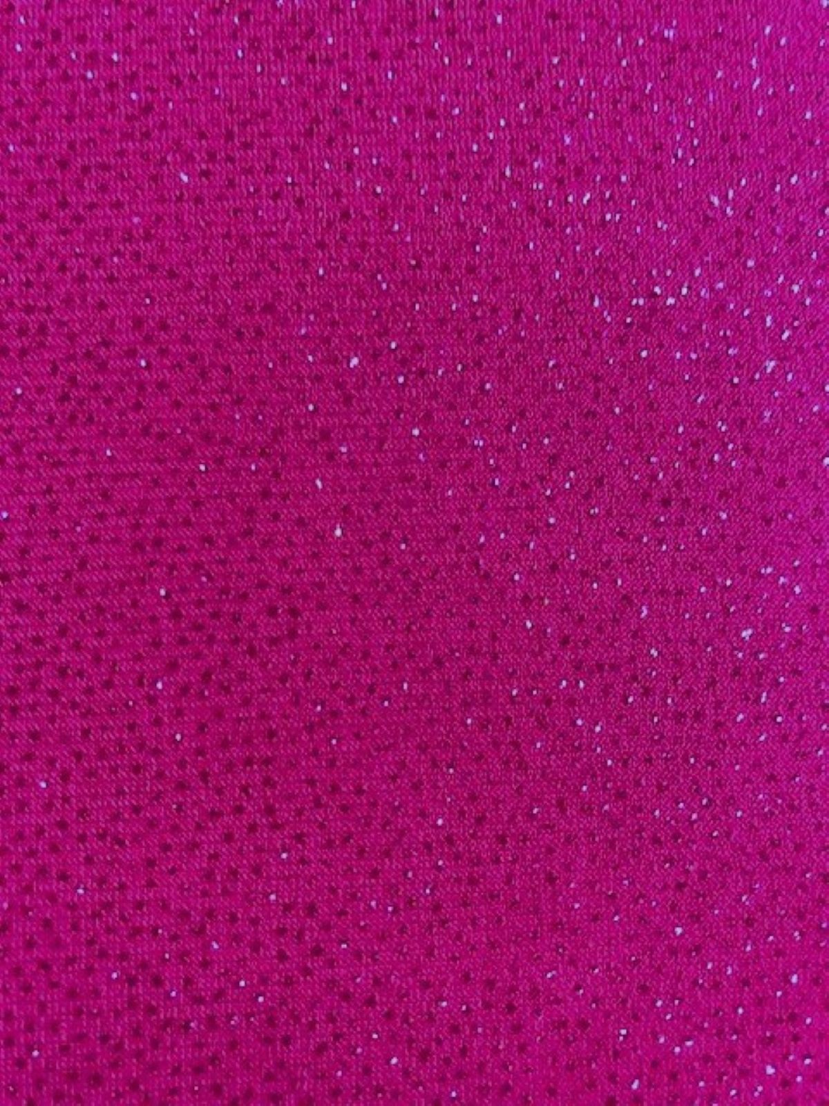 Fuchsia Glitter on Jersey