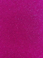 Fuchsia Glitter on Jersey