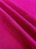 Fuchsia Glitter on Jersey