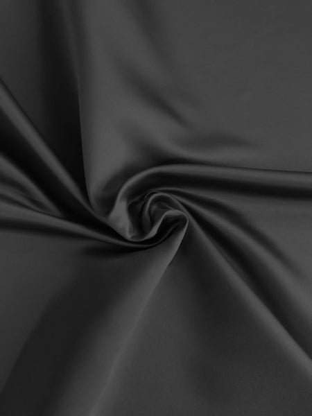 Gunmetal Duchess Satin