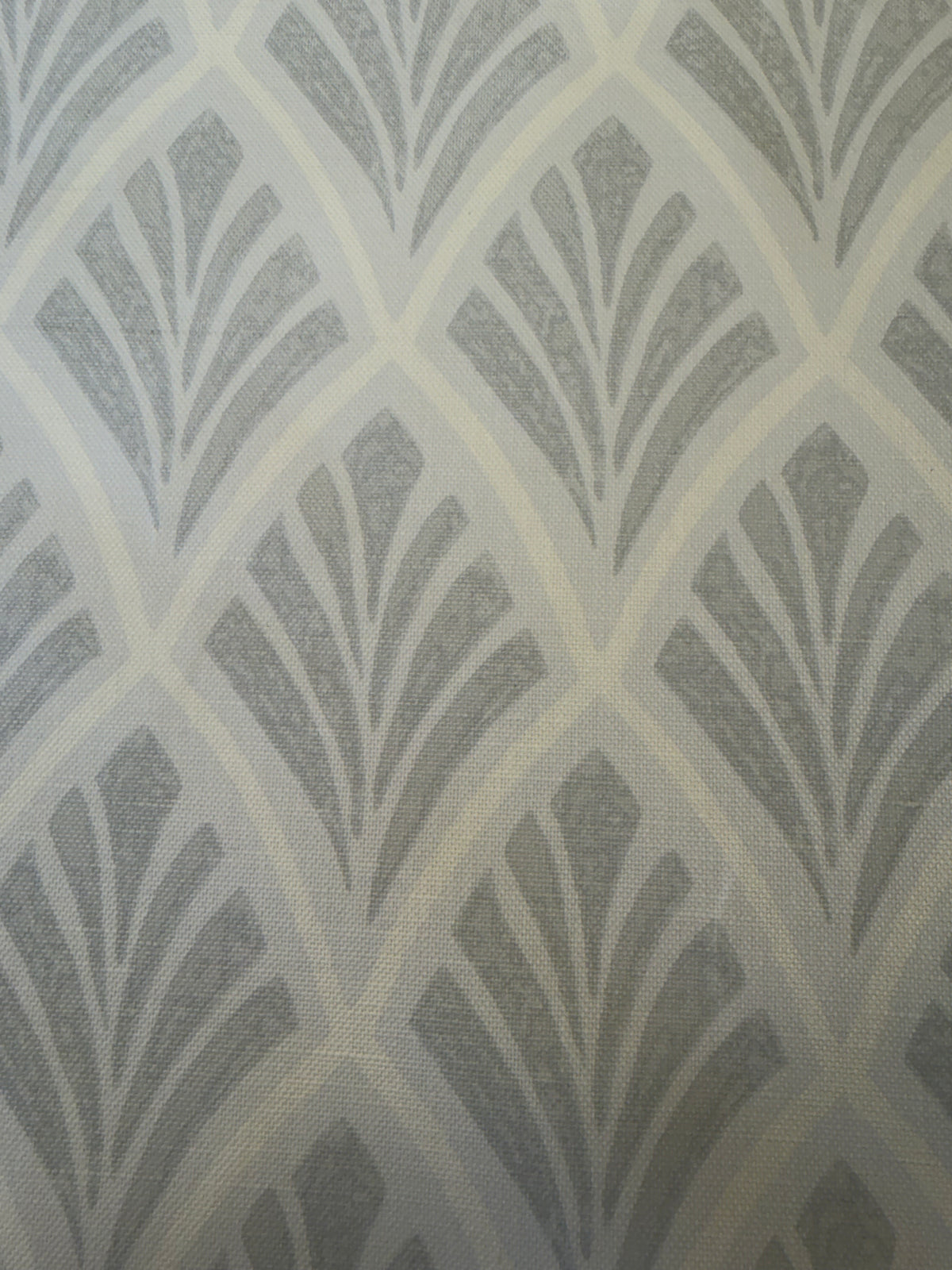 Grey Abstract Furnishing Fabric by Laura Ashley – 100% Cotton, 138cm Wide
