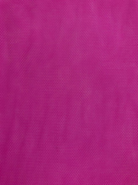 Cerise Pink Firm Tulle Wide Width