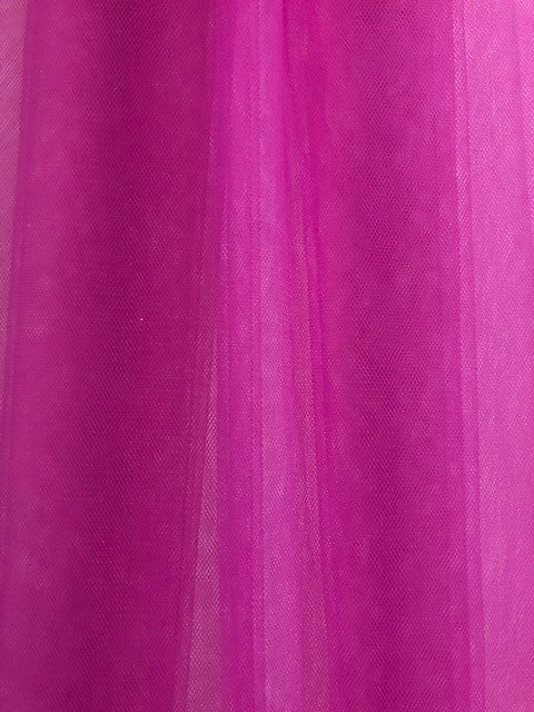 Cerise Pink Firm Tulle Wide Width