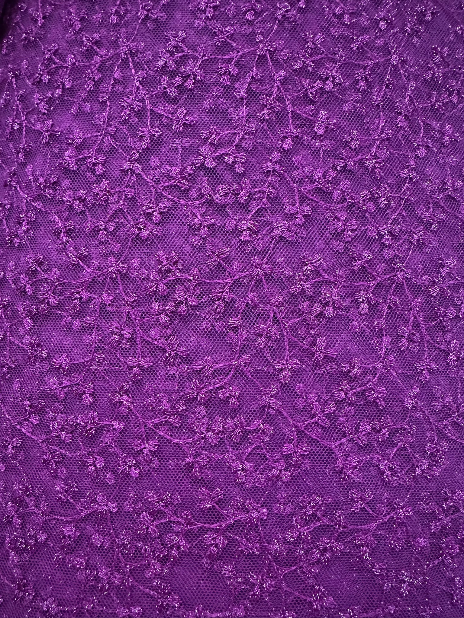 Purple lace fabric texture