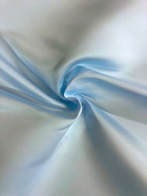 Ice Blue Duchess Satin