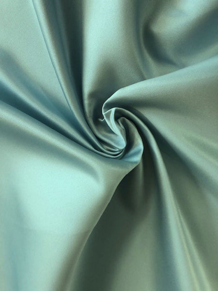 Sea Green Duchess Satin