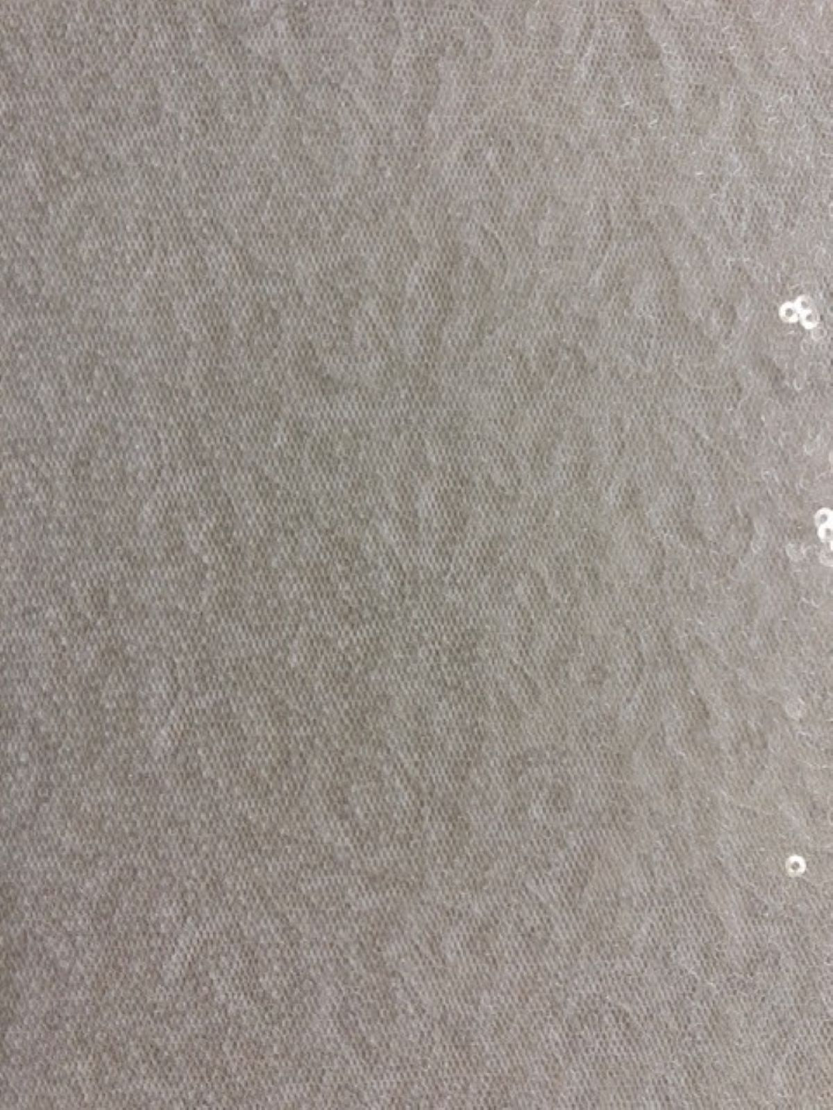 Ivory Overlapping Allover Sequin