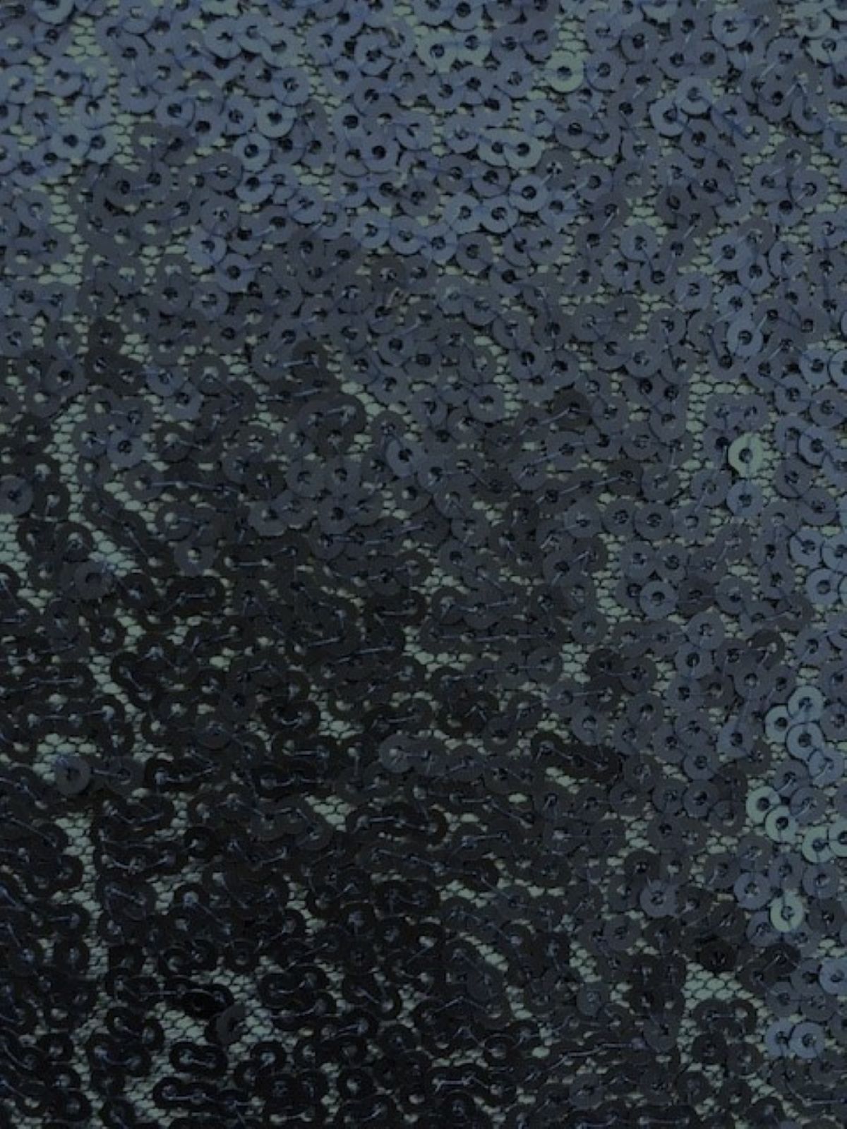 Blue Overlapping Allover Sequin