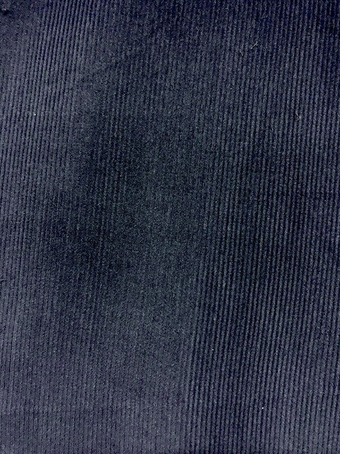 Navy 21-Wale Pincord Cotton Corduroy – 148 cm Wide