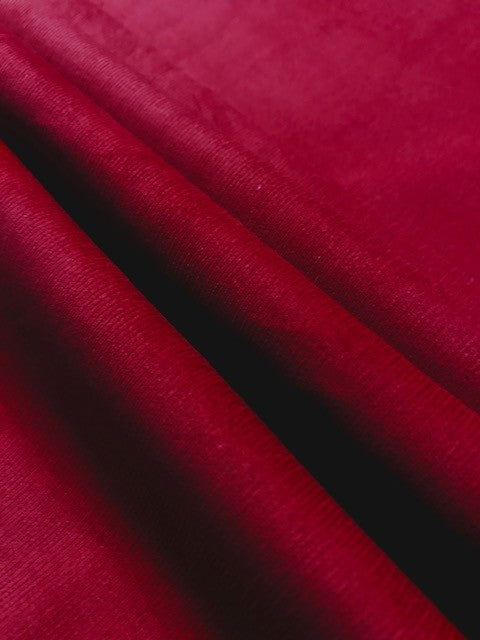 Maroon 21-Wale Pincord Cotton Corduroy – 148 cm Wide
