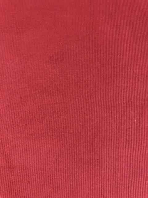 Brick 16-Wale Pincord Cotton Corduroy – 148 cm Wide