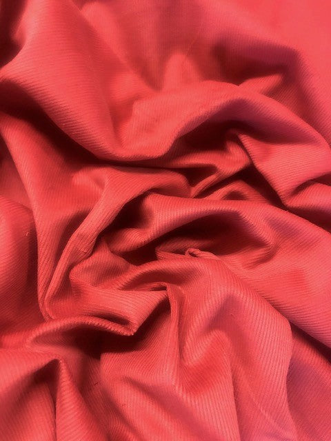 Brick 16-Wale Pincord Cotton Corduroy – 148 cm Wide