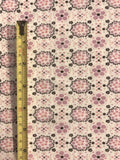 Pink Spot & Flower on Soft Mesh