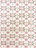 Pink Spot & Flower on Soft Mesh