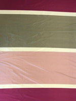 Burgundy, Olive, Copper & Gold Colour Block Silk Dupion