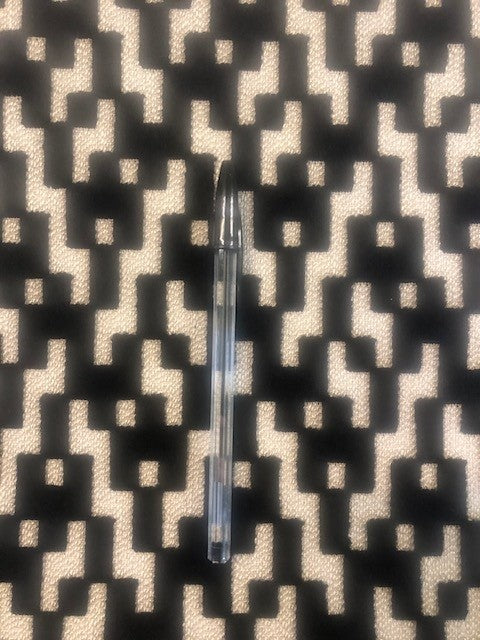 Flame Retardant Cut Velvet Black Geometric Upholstery Fabric