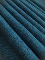 Blue Plain Weave Furnishing With Fire Retardant Finish