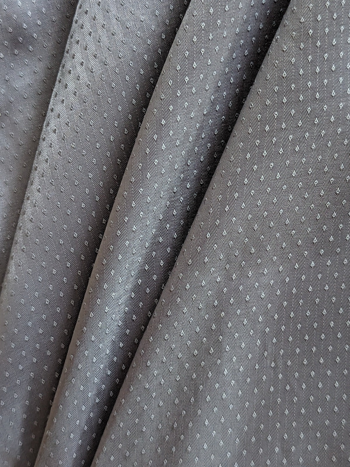 Slate Grey Dobby Lining