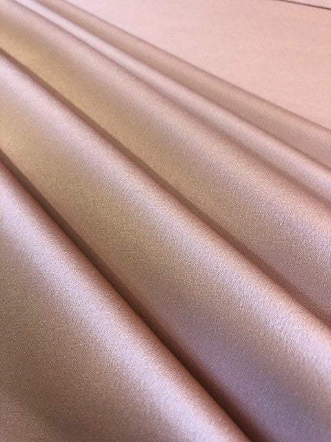 Rose Gold Non Snag Duchess Satin