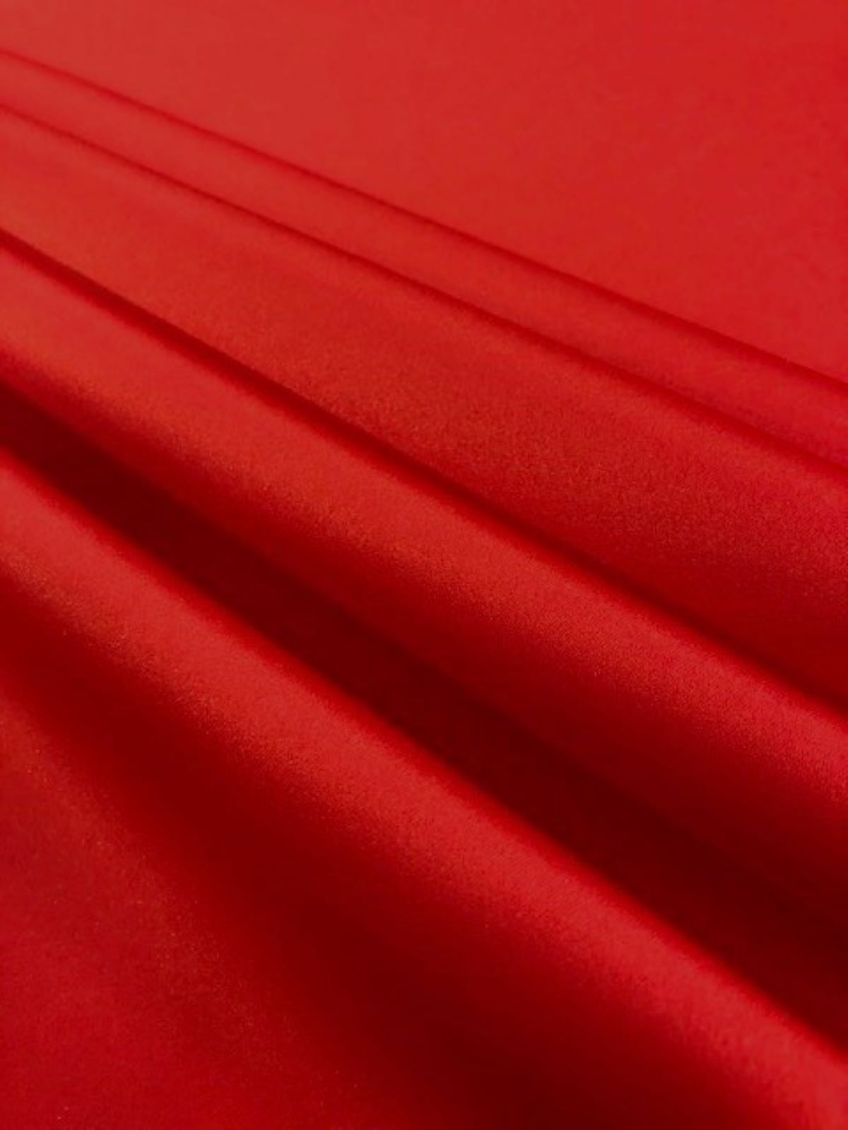 Scarlet Red Duchess Satin