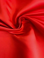 Scarlet Red Duchess Satin