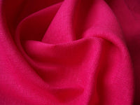 Fuchsia Linen Rayon. 160g/m2, 145cm wide, 55% Linen 45% Rayon. Roll Size - 4.4m