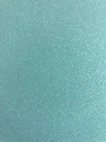 Sky Blue Glitter on Jersey