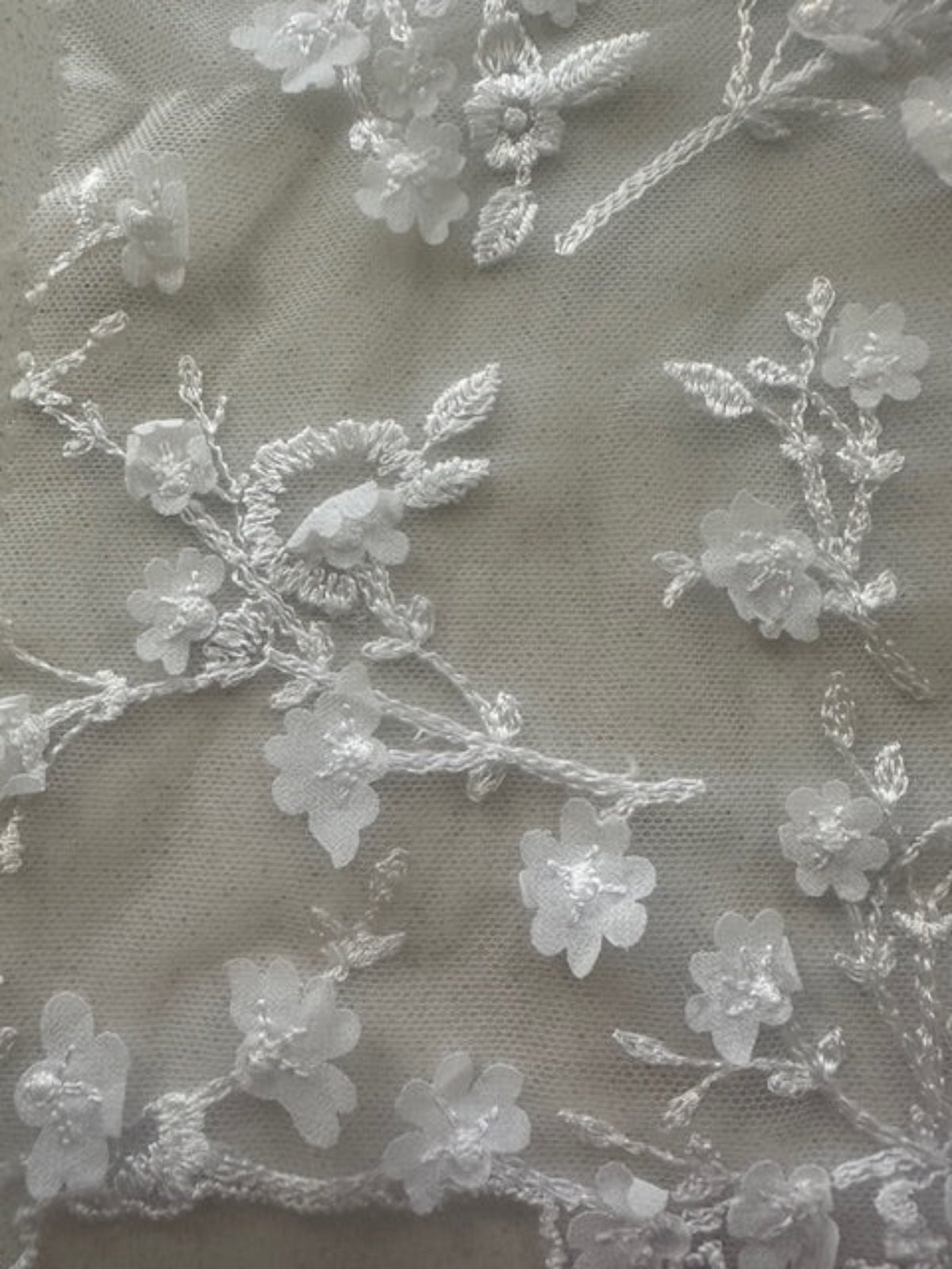 Ivory Laser cut Floral Bunches