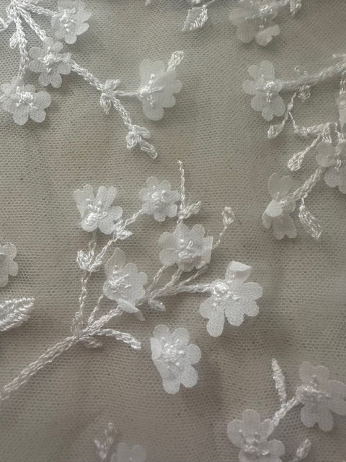 Ivory Laser cut Floral Bunches
