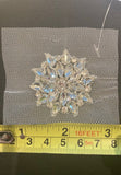 Crystal Applique on Net. 4cm Wide