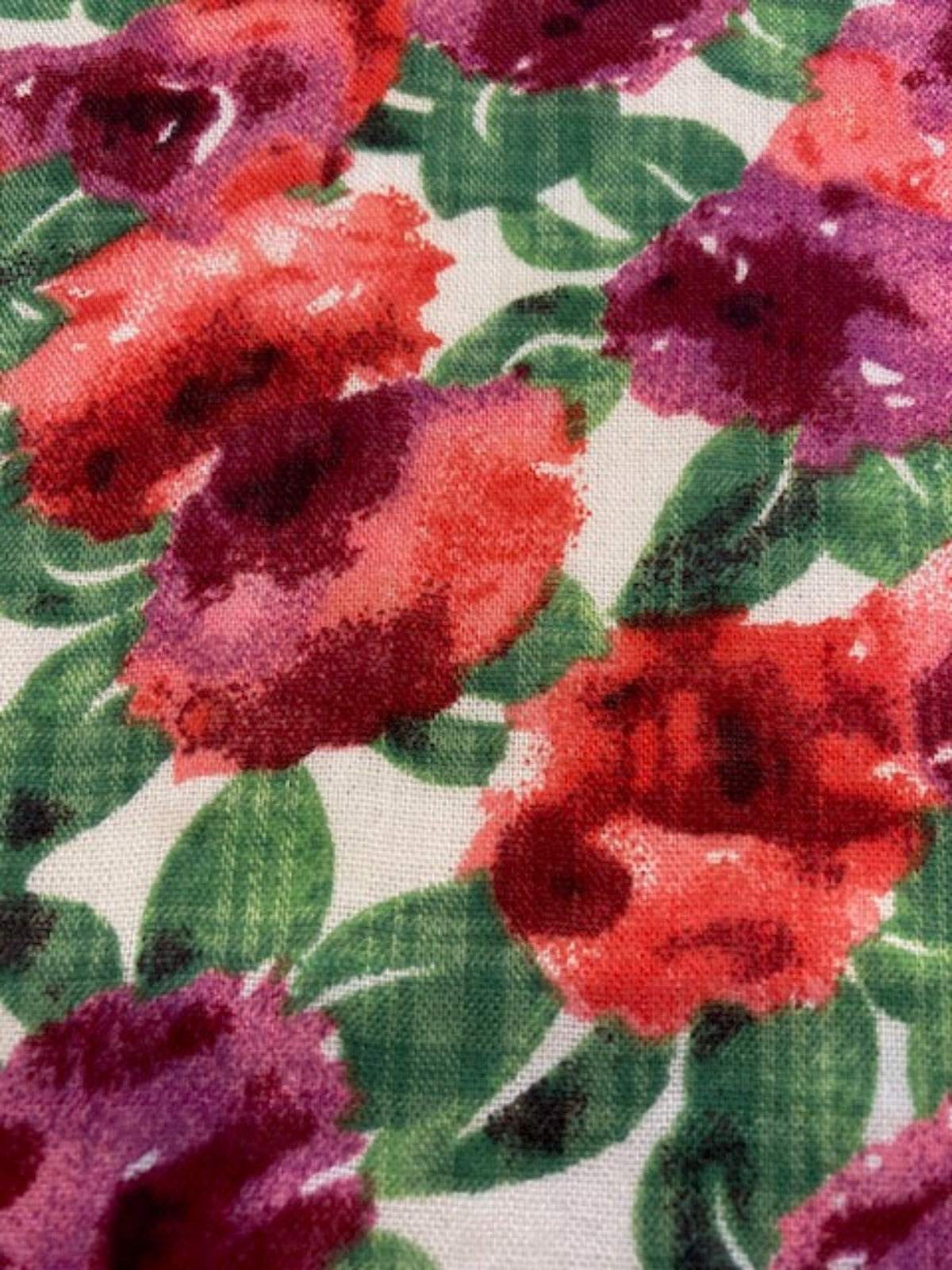 Fuchsia /Pink Allover Flowers