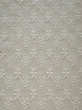 White Star Embroidery & Flower Broderie Anglaise Cotton