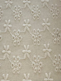 White Star Embroidery & Flower Broderie Anglaise Cotton